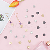 SUNNYCLUE PVD Vacuum Plating 304 Stainless Steel Charms STAS-SC0001-60B-5