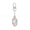 304 Stainless Steel Macrame Chain Pouch Empty Stone Holder Pendant Decoration HJEW-JM02077-4
