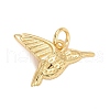 Rack Plating Real 18K Gold Plated Brass Pendants KK-E275-10G-2