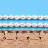 Natural Cultured Freshwater Pearl Beads Strands PEAR-N012-04Y-6
