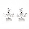 Tibetan Style Alloy Charms TIBE-S323-023AS-NF-1