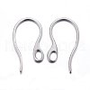 304 Stainless Steel Earring Hooks STAS-O110-19P-2