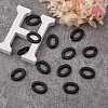 Opaque Spray Painted Acrylic Linking Rings OACR-S021-27A-C01-4