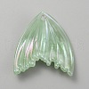 Grandient Color Opaque Resin Pendants RESI-WH0026-74A-2