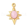 Natural Rose Quartz Pendants STAS-R162-05G-02-1