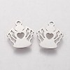 201 Stainless Steel Charms STAS-Q201-T178-2