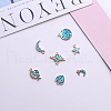 Alloy Enamel Pendants ENAM-CJ0001-26-6