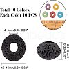  4 Strands Natural Lava Rock Beads Strands G-NB0001-52B-6