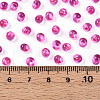 3/0 Baking Paint Glass Fringe Seed Beads SEED-A034-04D-4
