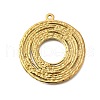 PVD Vacuum Plating 201 Stainless Steel Pendants STAS-C111-12G-1
