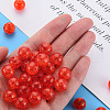 Transparent Crackle Acrylic Beads MACR-S373-66A-N08-6