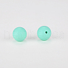 Round Silicone Focal Beads SI-JX0046A-38-2