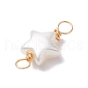 3Pcs 3 Styles Acrylic Connector Charms PALLOY-JF02732-01-4
