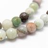 Natural Flower Amazonite Beads Strands G-D840-24-8mm-3