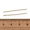 Brass Flat Head Pins KK-H502-01E-G-3