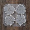 Camellia Rose Pendant Silicone Molds SIL-B074-03-4