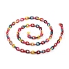 Handmade Rubberized Style Acrylic Cable Chains AJEW-JB00955-2
