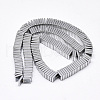 Electroplate Non-magnetic Synthetic Hematite Heishi Beads Strands X-G-T061-23D-2