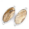 Natural Picture Jasper Links connectors G-S344-03A-2