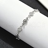 304 Stainless Steel Link Bracelets BJEW-Z132-02P-1