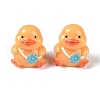 Cartoon Cute Resin 3D Duck Figurines RESI-L042-01B-1