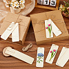 SOFPLATE DIY Wood Bookmarks Making Kits WOOD-SP0001-21D-4
