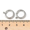 316 Surgical Stainless Steel Spring Gate Rings STAS-H234-06P-04-3