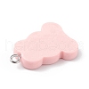 Opaque Resin Pendants RESI-D064-03P-06-3