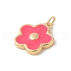 Rack Plating Brass Enamel Pendants KK-Z047-02A-RS-2