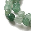 Natural Green Aventurine Beads Strands G-D081-A09-3