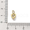 316 Stainless Steel Micro Pave Cubic Zirconia Charms ZIRC-P108-01G-D-3