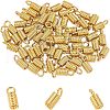 Unicraftale PVD Vacuum Plating 304 Stainless Steel Coil Cord Ends STAS-UN0009-41G-1
