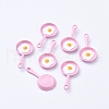Alloy Enamel Pendants PALLOY-TAC0009-88C-2