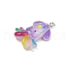 Marine Organism Resin Pendants RESI-Q022-03F-2