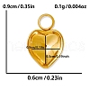 304 Stainless Steel Pendant Cabochon Settings PW-WG002AB-10-2