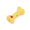 Rack Plating Spray Painted Alloy Enamel Beads PALLOY-P309-07D-2