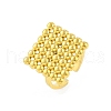 304 Stainless Steel Open Cuff Rings for Women STAS-Z111-04G-5