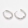 Tarnish Resistant 201 Stainless Steel Huggie Hoop Earrings STAS-T045-47B-2