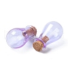 Glass Cork Bottles Ornament AJEW-O032-02H-2