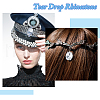 DICOSMETIC 120Pcs 12 Style Teardrop Horse Eye Square Sew on Rhinestone RGLA-DC0001-03-6