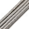 Non-magnetic Synthetic Hematite Beads Strands X-G-K011-4x1mm-03-1