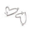 Glass Clear Rhinestone Pendants KK-N254-63P-2