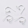 304 Stainless Steel Half Hoop Earrings X-STAS-Z028-B02-S-2