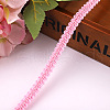 Polyester Centipede Braid Lace Trim OCOR-WH0019-04C-1