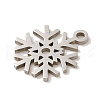 Non-Tarnish Christmas 201 Stainless Steel Pendants STAS-E217-19P-2