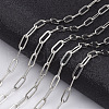 Brass Paperclip Chains X-CHC-S008-001B-P-4
