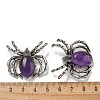 Natural Amethyst Pendants G-G147-05AS-02-3