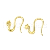 925 Sterling Silver Hoop Earrings Findings STER-B004-15G-1