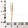Brass Micro Pave Cubic Zirconia Pendants KK-B127-11G-3