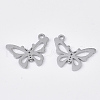 Non-Tarnish 201 Stainless Steel Pendants STAS-N088-04-1